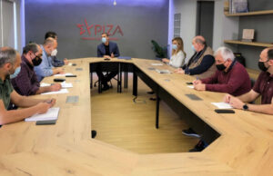 Με το Δ.Σ. της Διδασκαλικής Ομοσπονδία Ελλάδας συναντήθηκε ο Αλέξης Τσίπρας στα γραφεία του ΣΥΡΙΖΑ